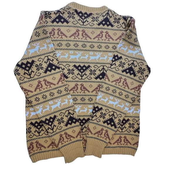 JERSILD Vintage Crewneck Made in Wisconsin Sweater Mustard Men’s Size Large - Picture 8 of 13